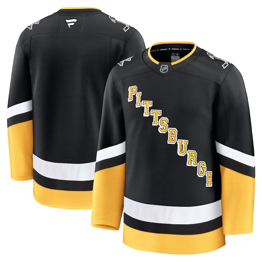Men’s Pittsburgh Penguins Black Alternate Premium Jersey