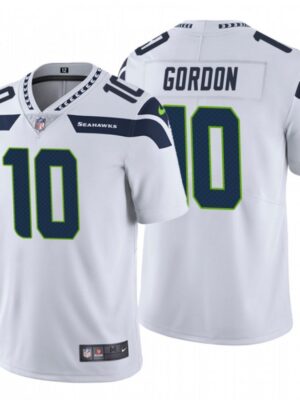 Men's Seattle Seahawks #10 Josh Gordon White Vapor Untouchable Limited Stitched Jersey