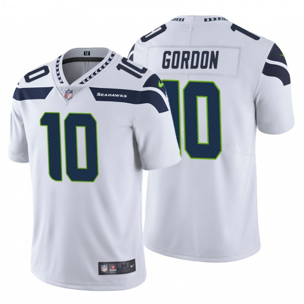 Men’s Seattle Seahawks #10 Josh Gordon White Vapor Untouchable Limited Stitched Jersey