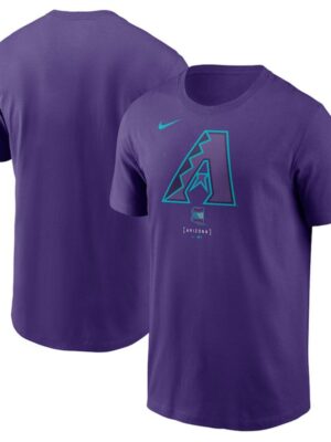 Men's Arizona Diamondbacks Purple 2025 City Connect Logo T-Shirt