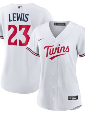 Women's Minnesota Twins #23 Royce Lewis Nike White Home Replica Jersey