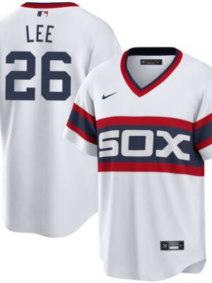 Men's Chicago White Sox #26 Korey Lee Nike White Home Replica Jersey