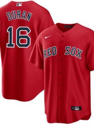 Men's Boston Red Sox #16 Jarren Duran Nike Red Home Replica Player Jersey