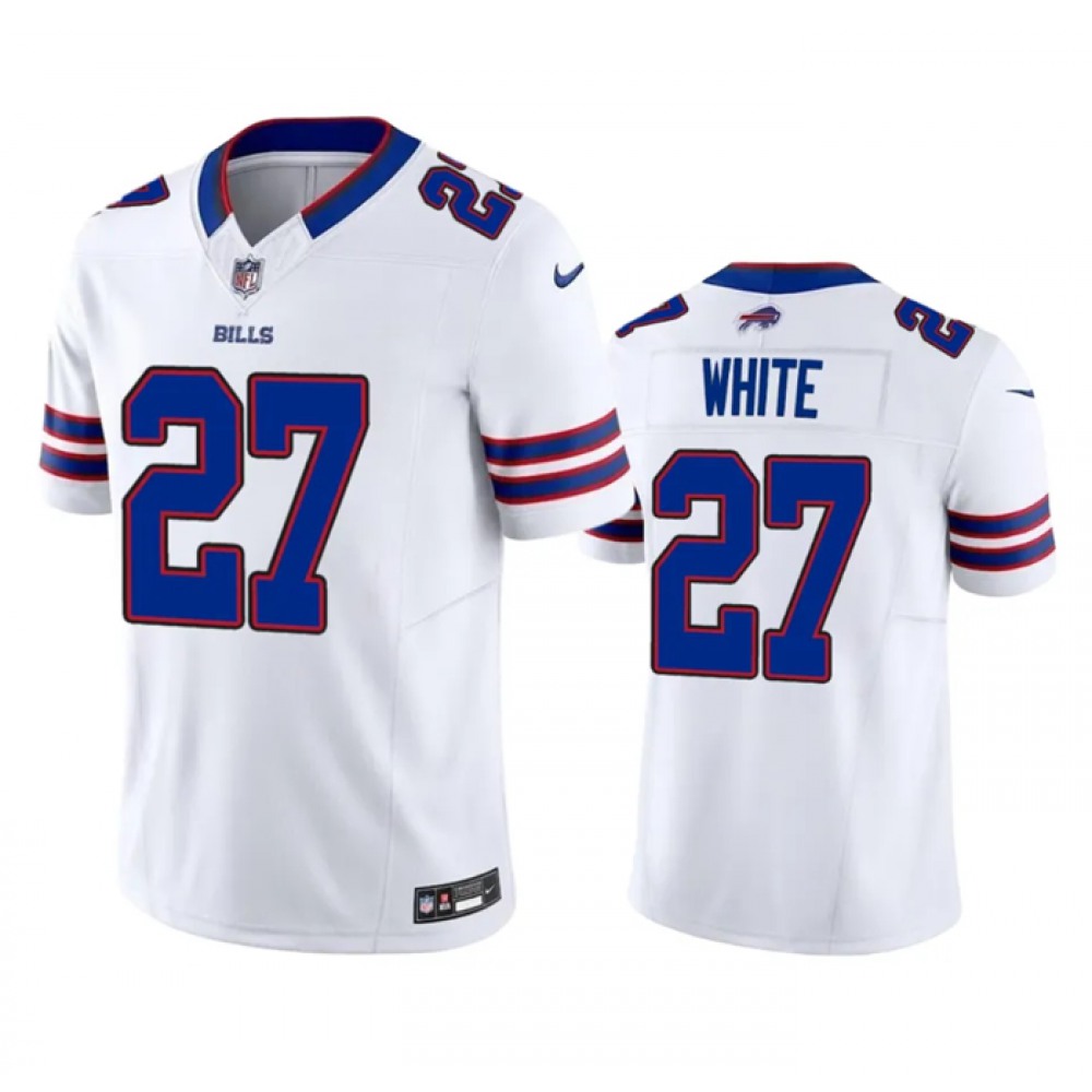 Men’s Buffalo Bills #27 Tre’Davious White White 2023 F.U.S.E. Vapor Untouchable Limited Stitched Jersey