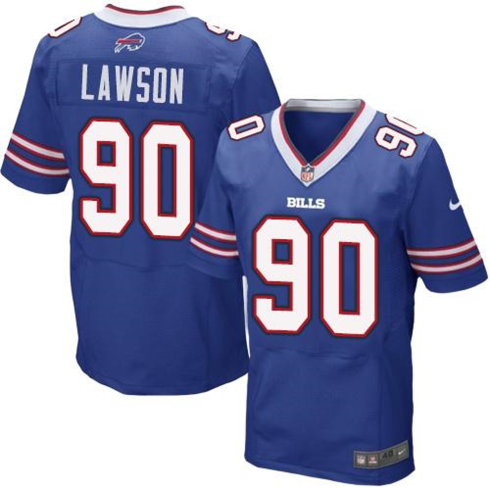 Bills #90 Shaq Lawson Royal Blue Team Color Men’s Stitched NFL New Elite Jersey