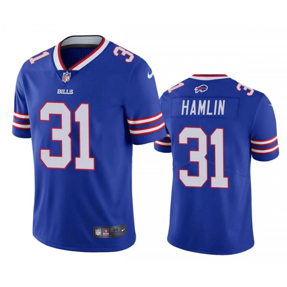 Men’s Buffalo Bills #31 Damar Hamlin Blue Vapor Untouchable Limited Stitched Jersey