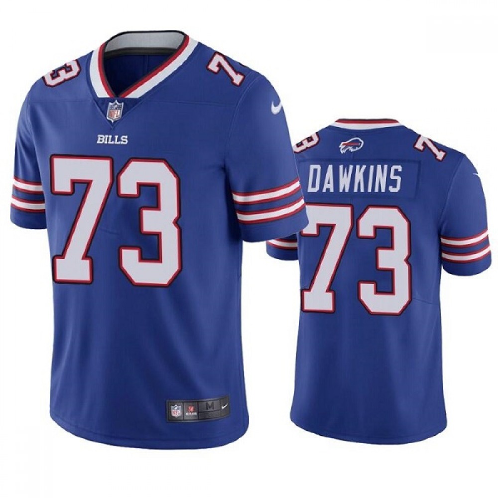 Men’s Buffalo Bills #73 Dion Dawkins Blue Vapor Untouchable Limited Stitched Jersey
