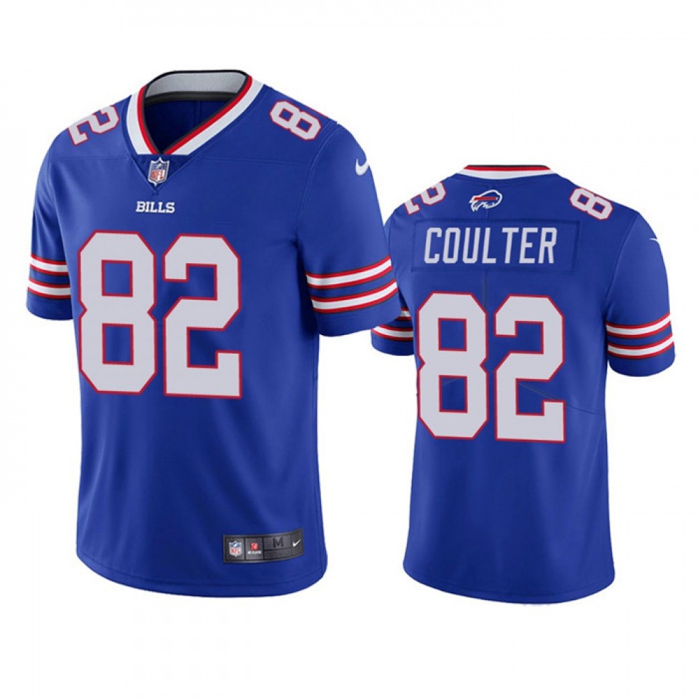 Men’s Buffalo Bills #82 I. Coulter Blue Vapor Untouchable Limited Stitched Jersey