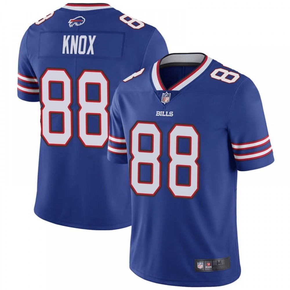 Men’s Buffalo Bills #88 Dawson Knox Blue Vapor Untouchable Limited Stitched Jersey