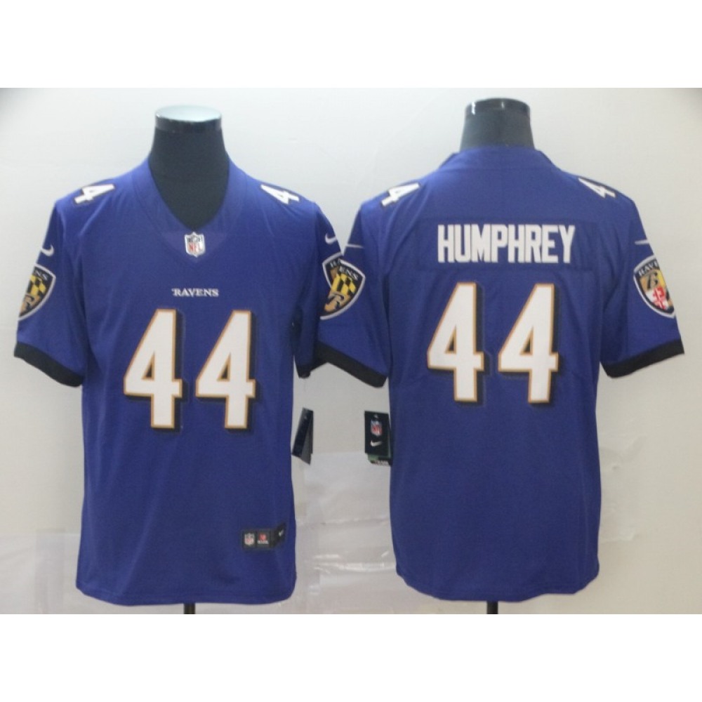 Men’s Baltimore Ravens #44 Marlon Humphrey Purple Vapor Untouchable Limited NFL Jersey