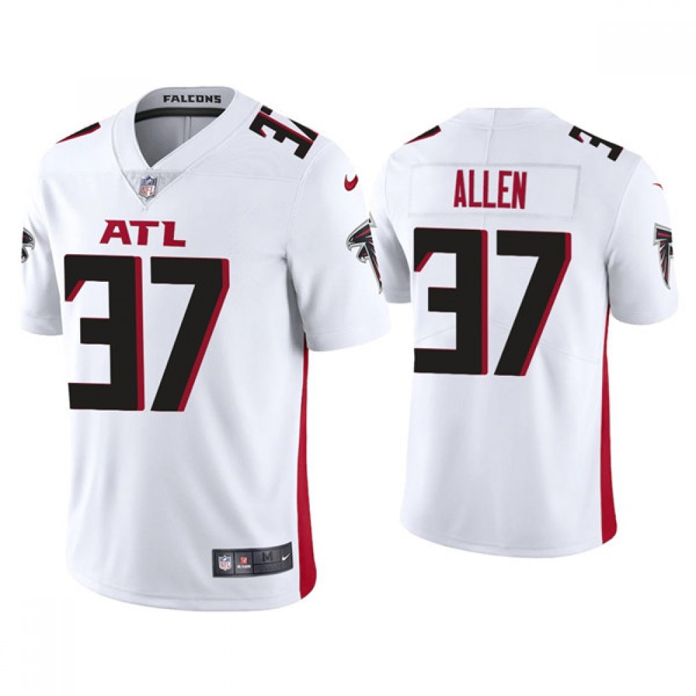 Men’s Atlanta Falcons #37 Ricardo Allen New White Vapor Untouchable Limited Stitched NFL Jersey