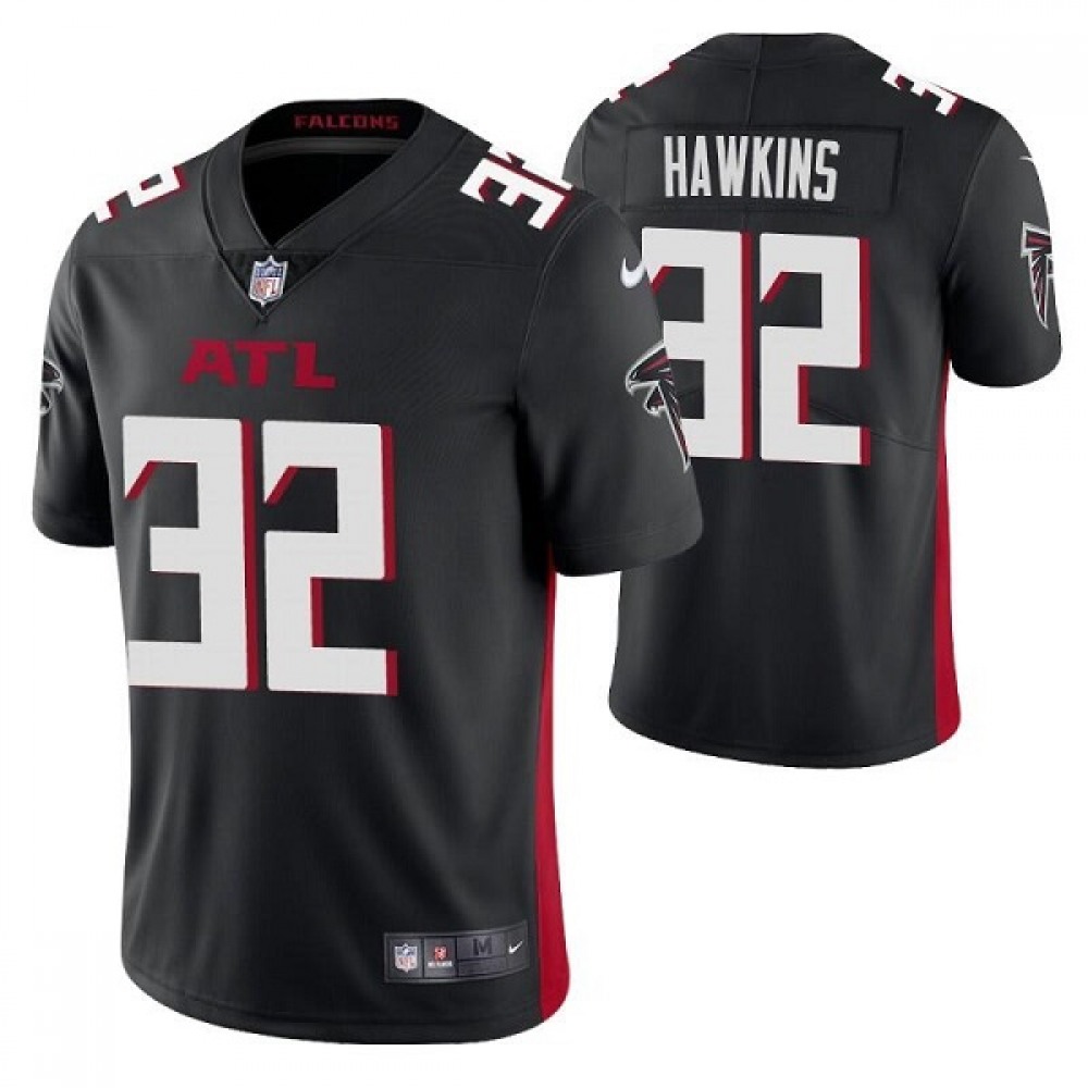 Men’s Atlanta Falcons #32 Jaylinn Hawkins Black Vapor Untouchable Limited Stitched Jersey