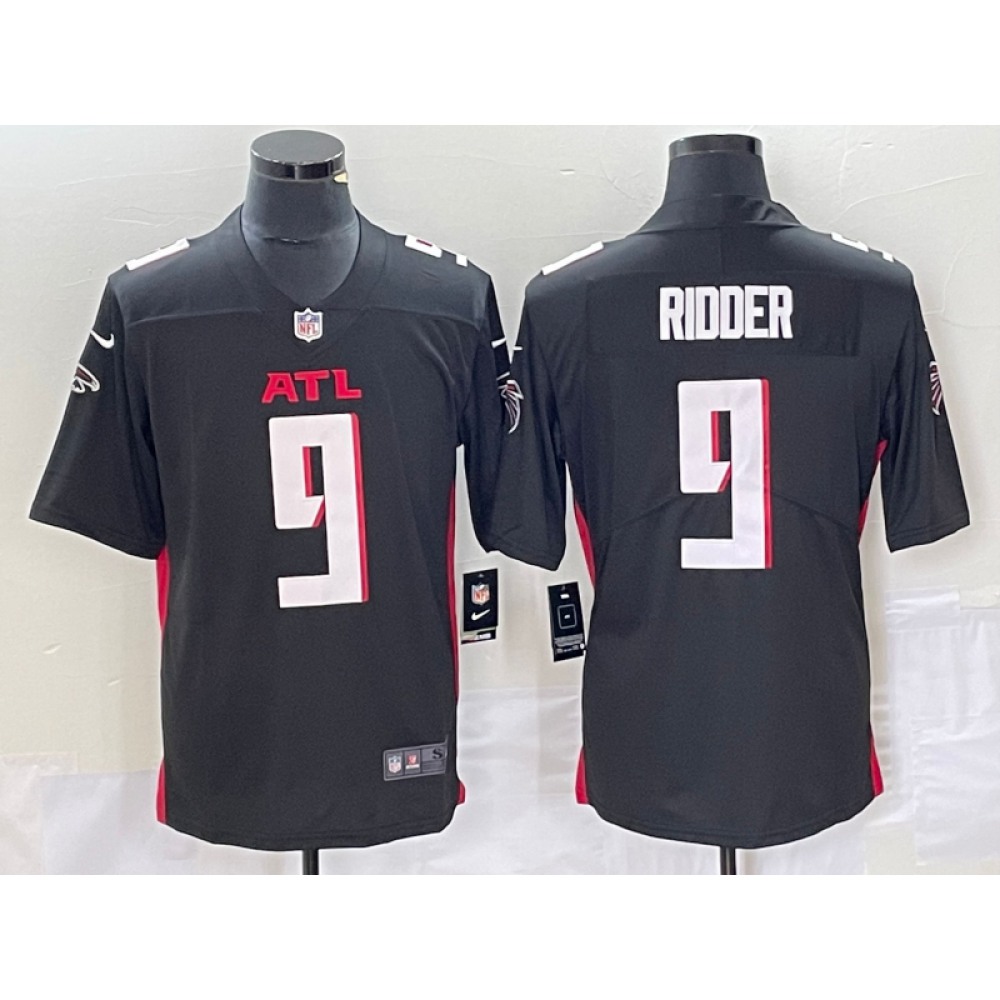 Men’s Atlanta Falcons #9 Desmond Ridder New Black Vapor Untouchable Limited Stitched Jersey