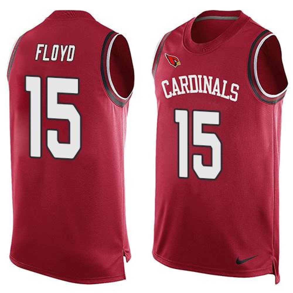 Cardinals #15 Michael Floyd Red Team Color Men’s Stitched NFL Limited Tank Top Jersey