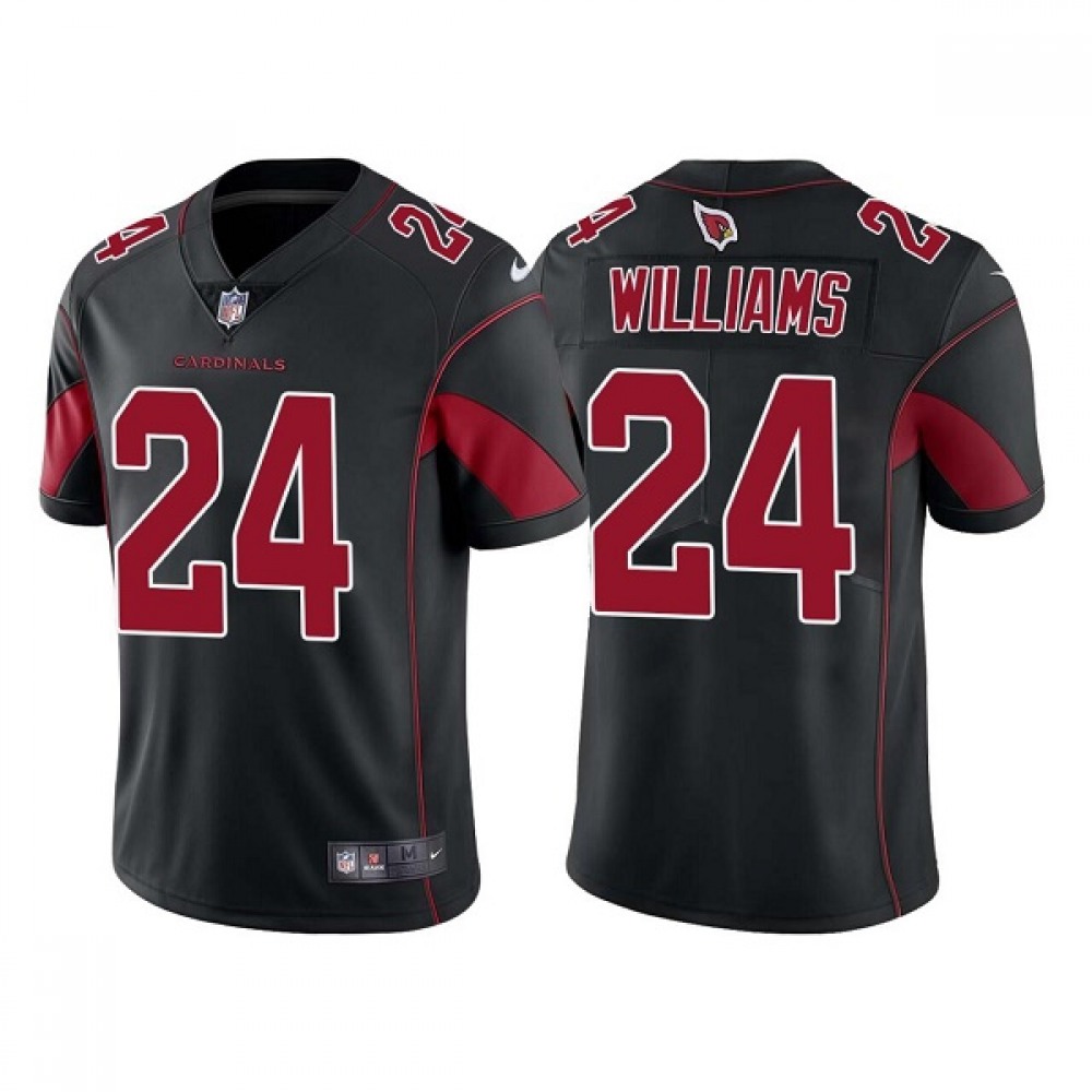 Men’s Arizona Cardinals #24 Darrel Williams Black Color Rush Limited Stitched Jersey