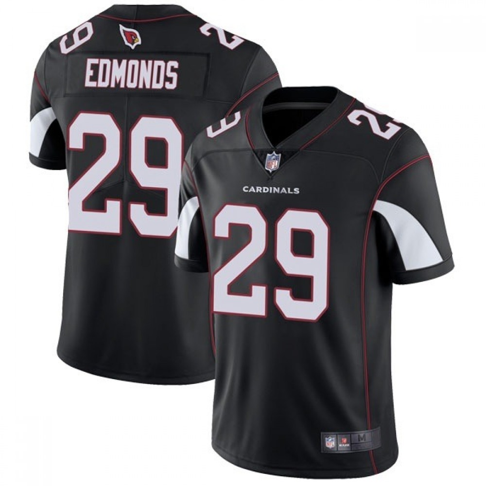 Men’s Arizona Cardinals #29 Chase Edmonds Black Vapor Untouchable Limited Stitched Jersey