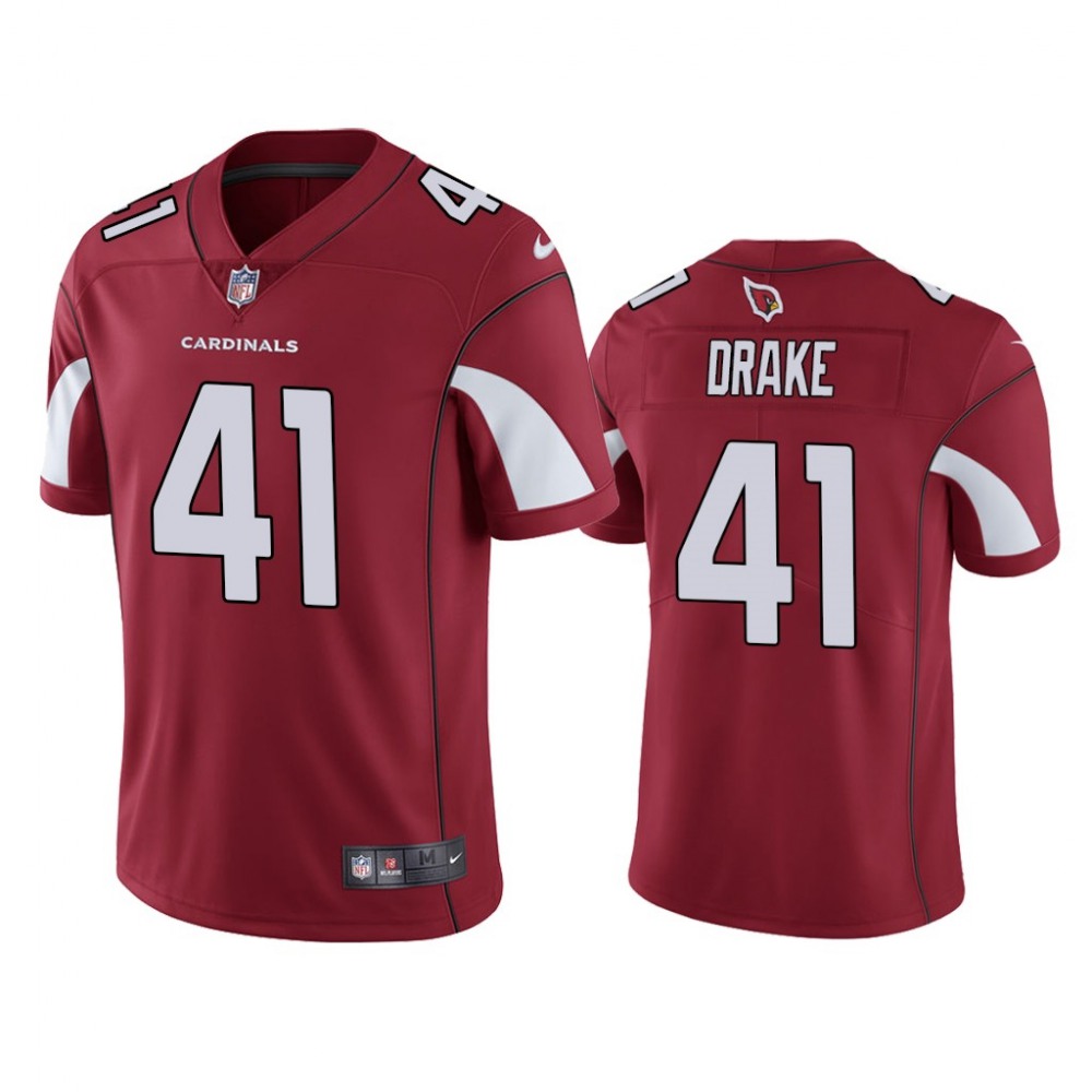 Men’s Arizona Cardinals #41 Kenyan Drake Red Vapor Untouchable Limited Stitched Jersey