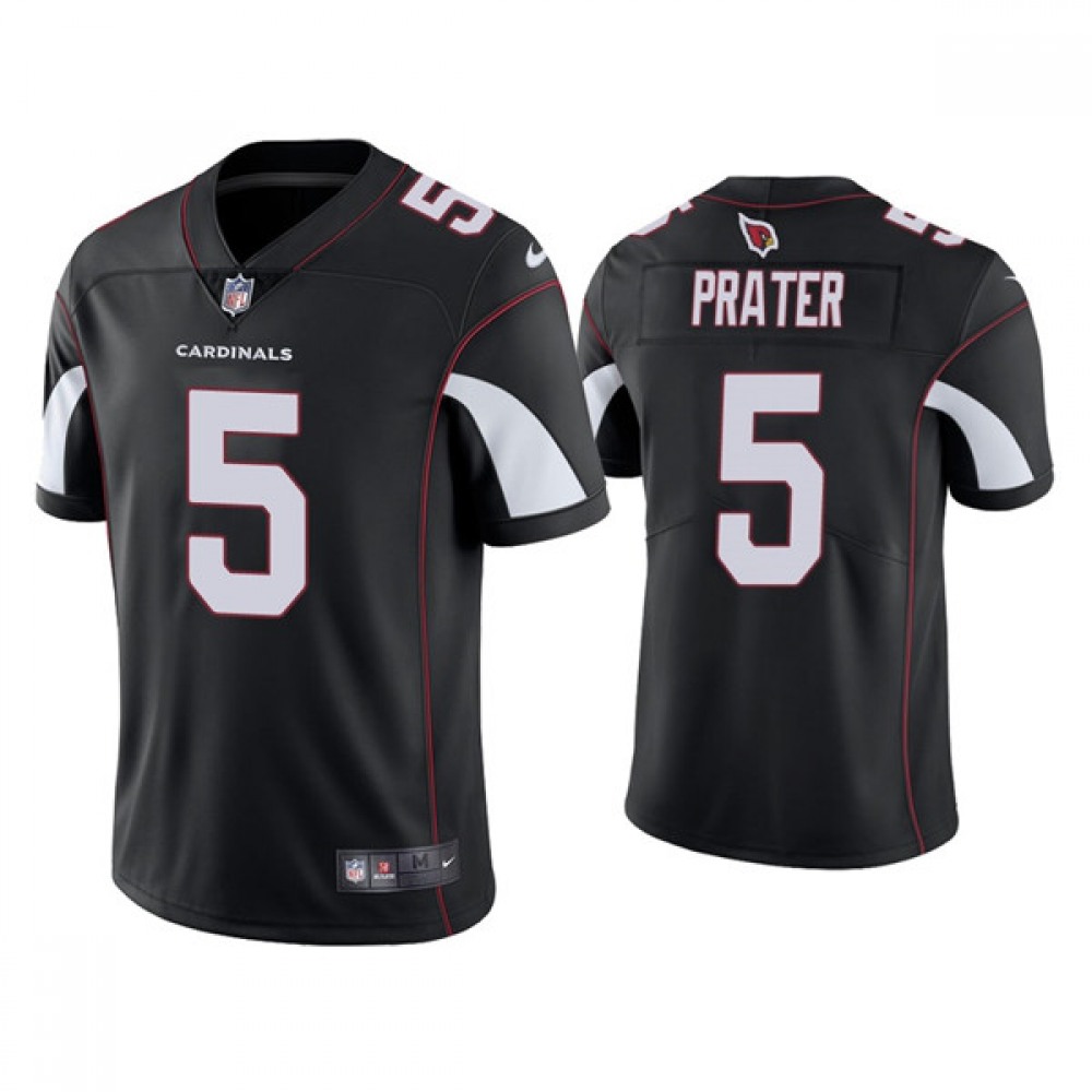 Men’s Arizona Cardinals #5 Matt Prater Black Vapor Untouchable Limited Stitched Jersey