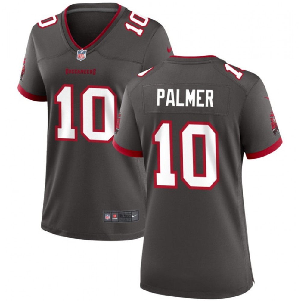 Women’s Tampa Bay Buccanee #10 Trey Palmer Grey 2023 Stitched Jersey(Run Small)