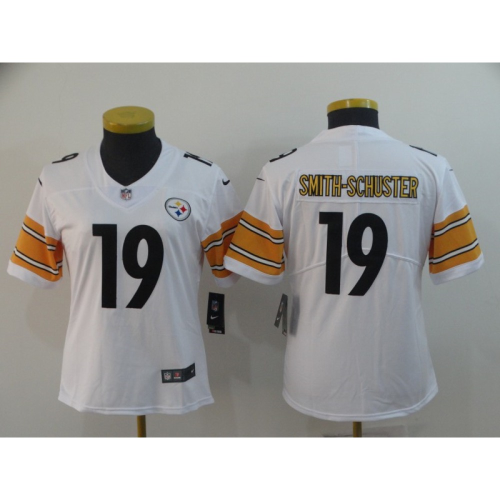 Women’s Pittsburgh Steelers #19 JuJu Smith-Schuster Vapor Untouchable Limited Stitched NFL Jersey
