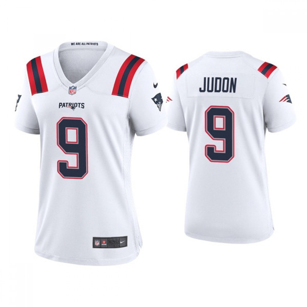 Women’s New England Patriots #9 Matt Judon White Vapor Untouchable Limited Stitched Jersey