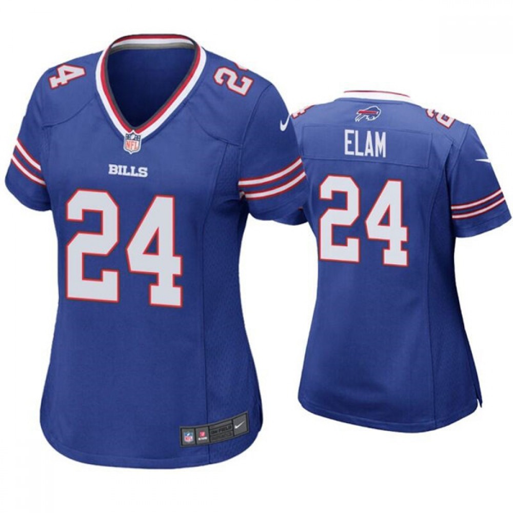 Women’s Buffalo Bills #24 Kaiir Elam Blue Vapor Untouchable Limited Stitched Football Jersey