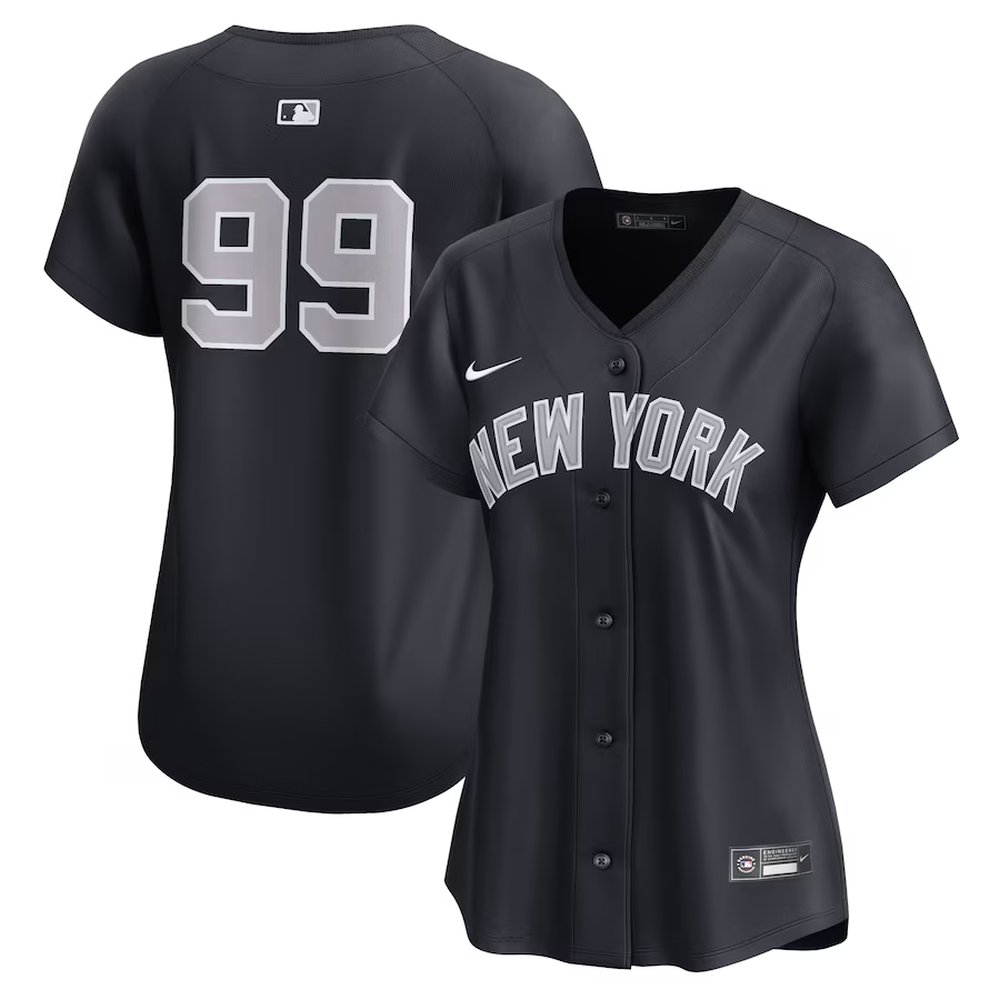 Women’s New York Yankees #99 Aaron Judge Navy Alternate Limited Player Jersey