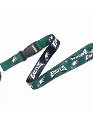 Philadelphia Eagles NFL Neck Lanyard Football Teams Detachable Strap Lanyards for Cellphone Holder
