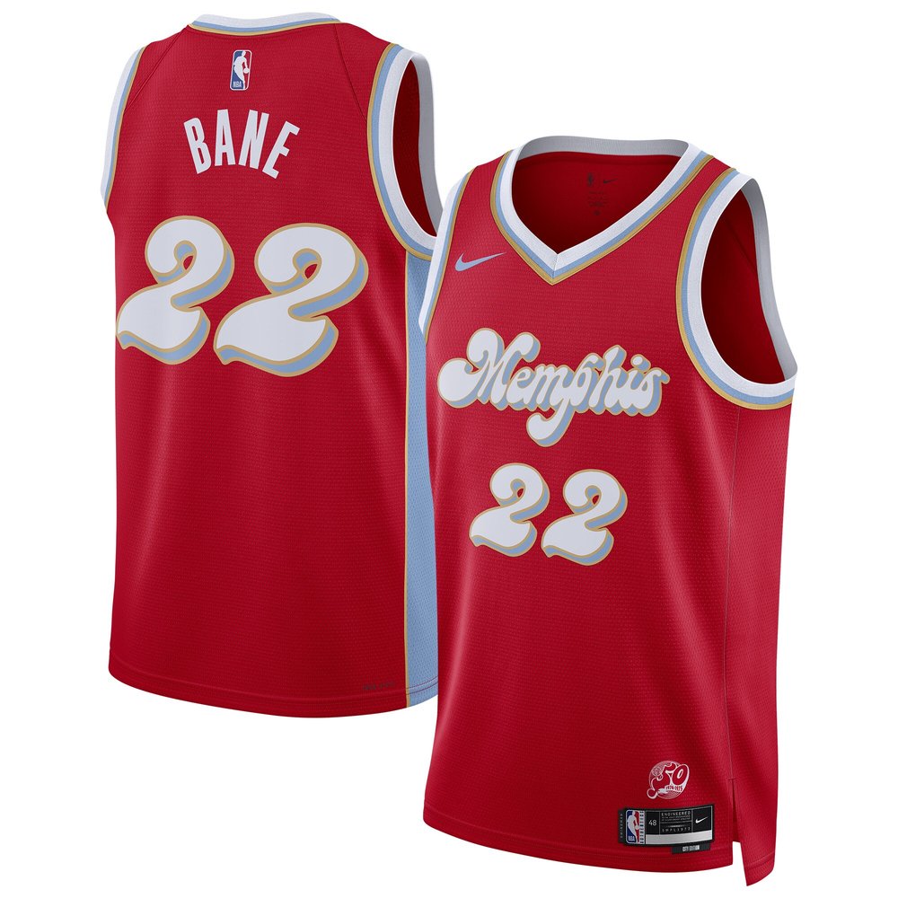 Unisex Memphis Grizzlies Desmond Bane Red 2024/25 Swingman Player Jersey – City Edition